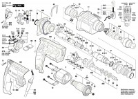 Bosch 3 611 B5A 400 Gbh 2-20 D Rotary Hammer 230 V / Eu Spare Parts